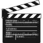 Preview: Tortenaufleger Filmklappe: Die originalgetreue Filmdekoration für deine Mottoparty