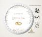 Preview: Tortenaufleger zur Hochzeit "Schleierkraut goldene Ringe" mit einem Wunschtext