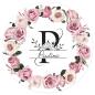 Preview: Tortenaufleger Geburtstag mit Rosen, Blumen oder Monogramm